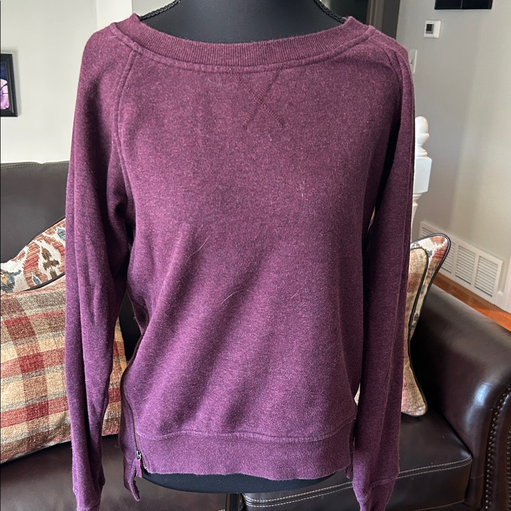 UGG Women's Deep Purple Scoop Neck Sweater